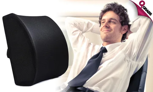 Memory Foam Orthopedic Back & Waist Pillow!